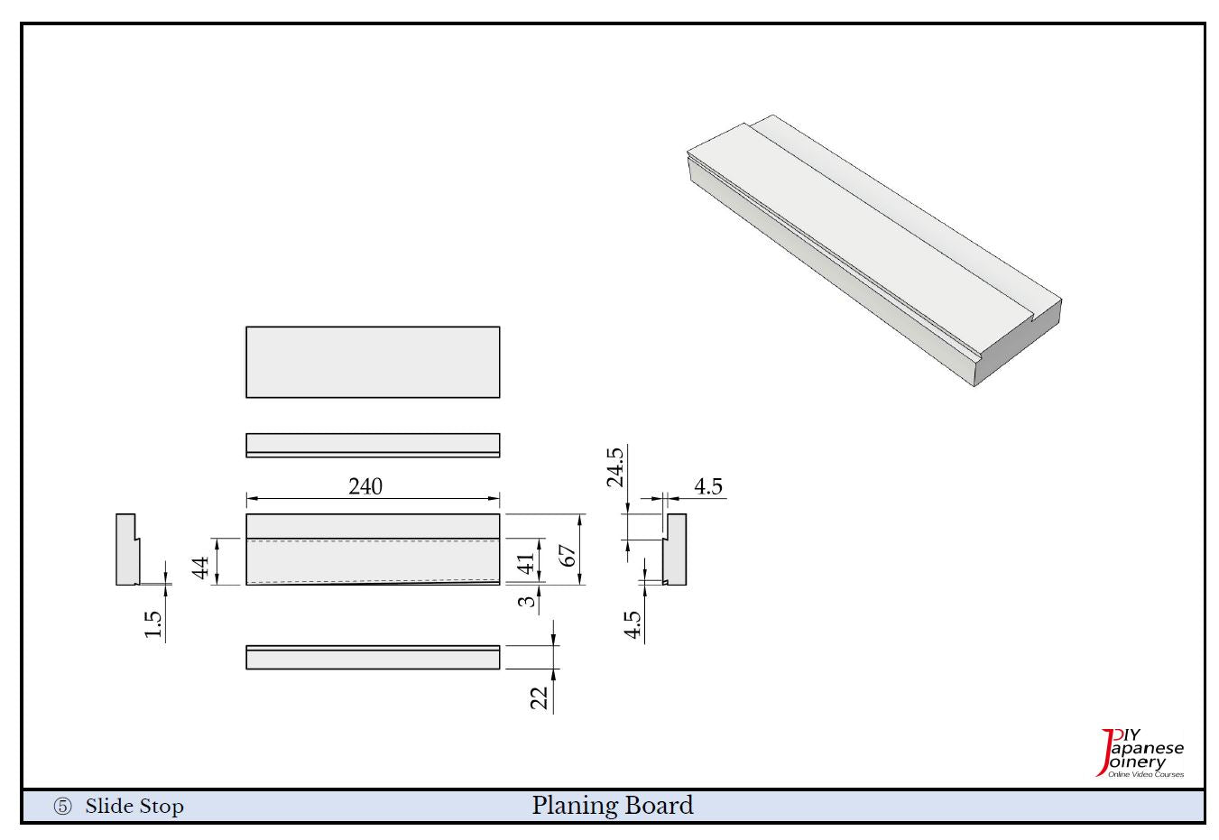 Japanese Planing Board