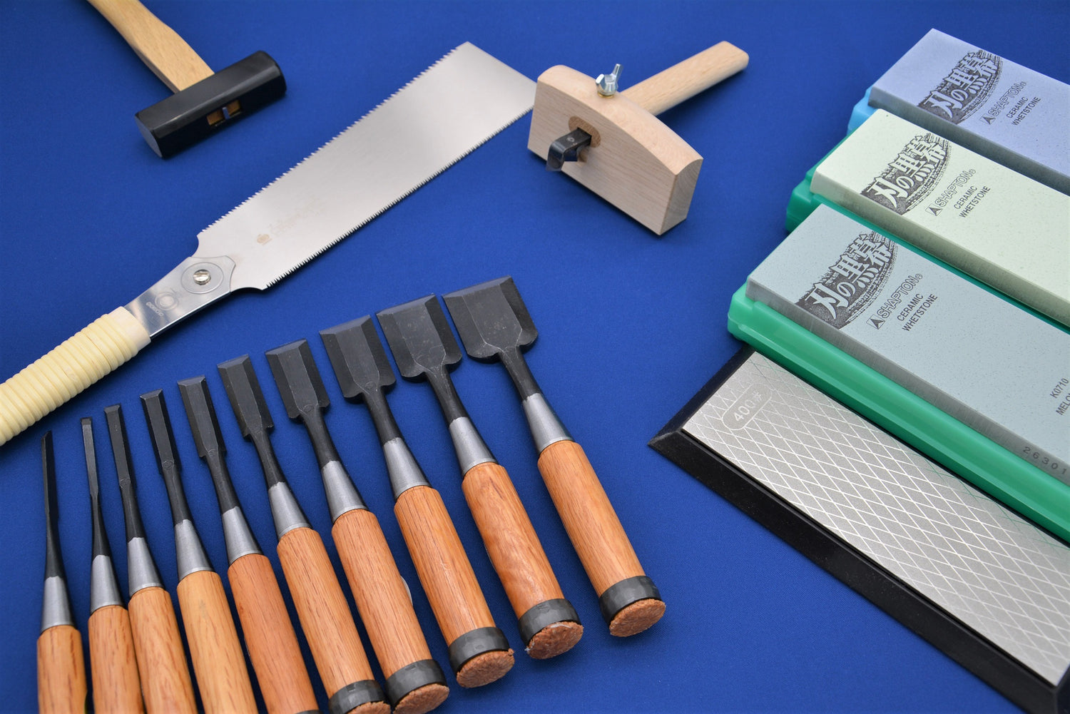 The DIY Japanese Joinery Shop Recommended Beginner's Set