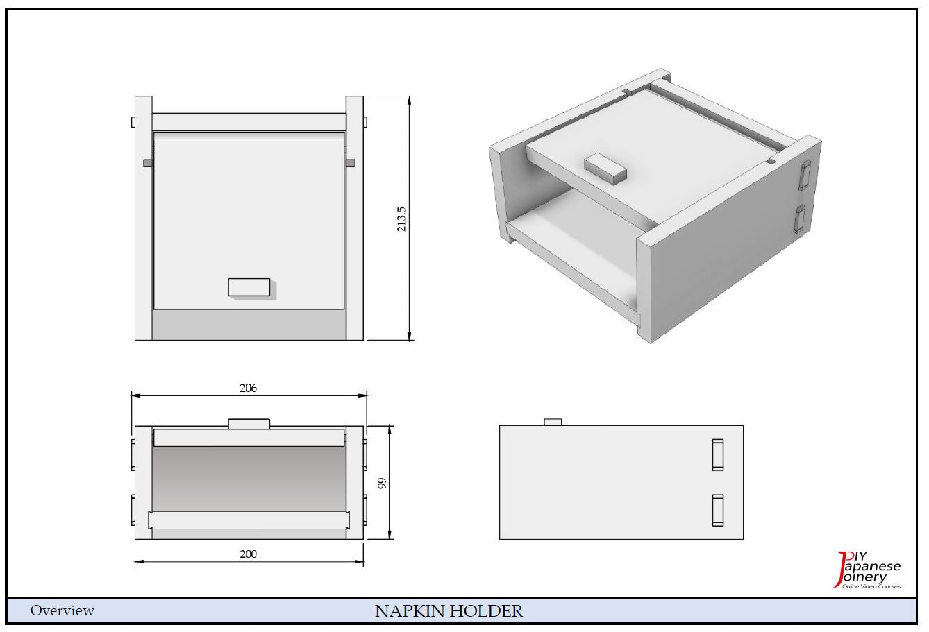 DIY Napkin Holder