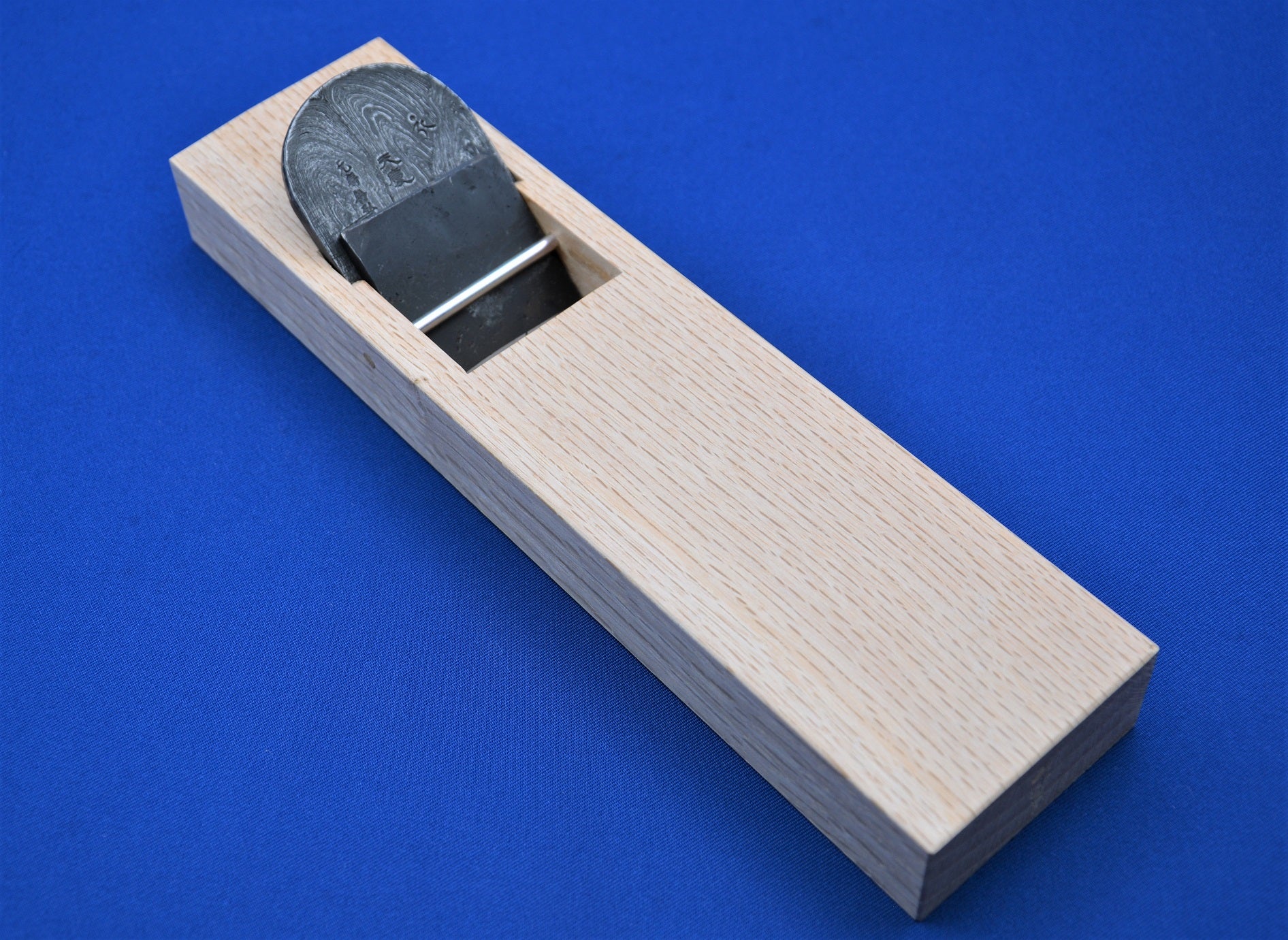 舟弘_天慶_寸八鉋_山水模様仕上_桐箱Funahiro 'Tenkei-Sansui' Hand Plane 1.6/1.8 Sun