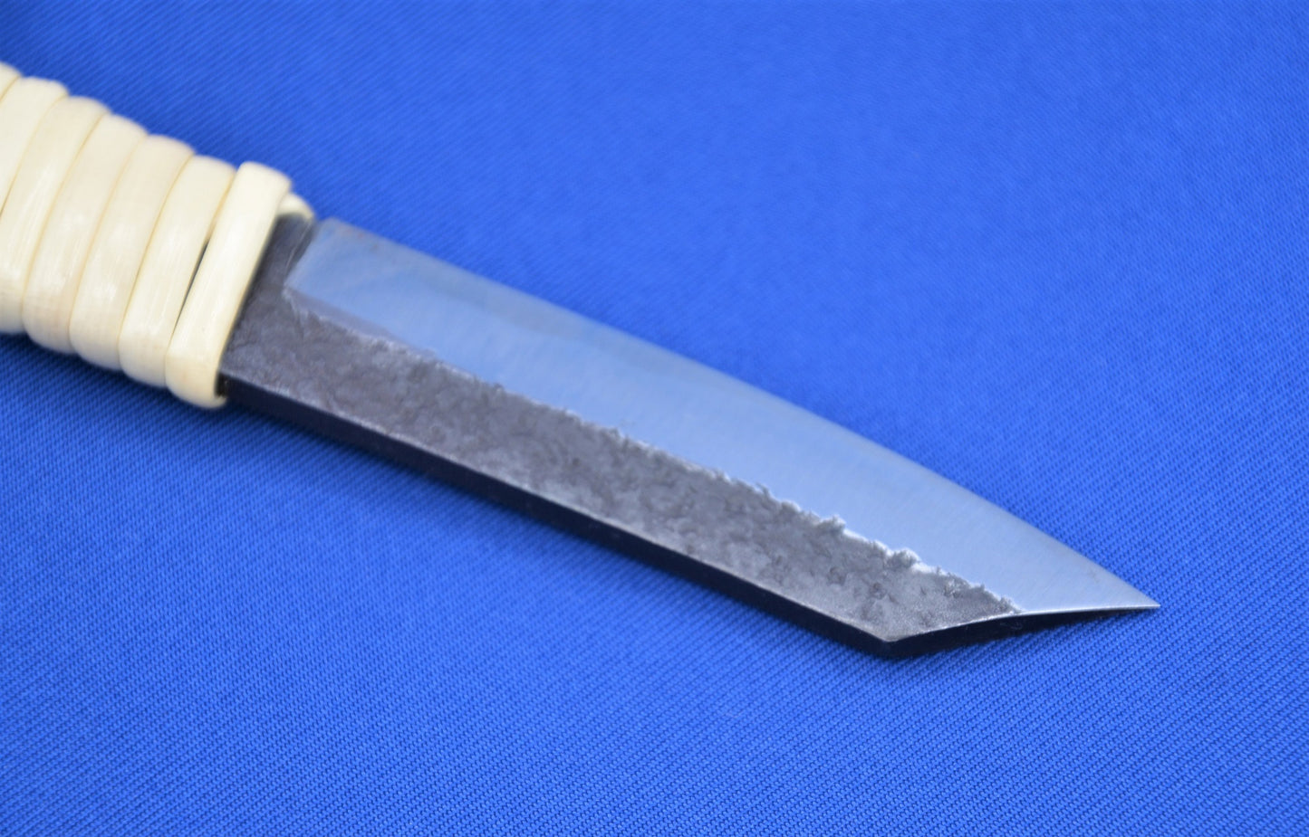 Higonokami Double Bevel Knife With Rattan Handle