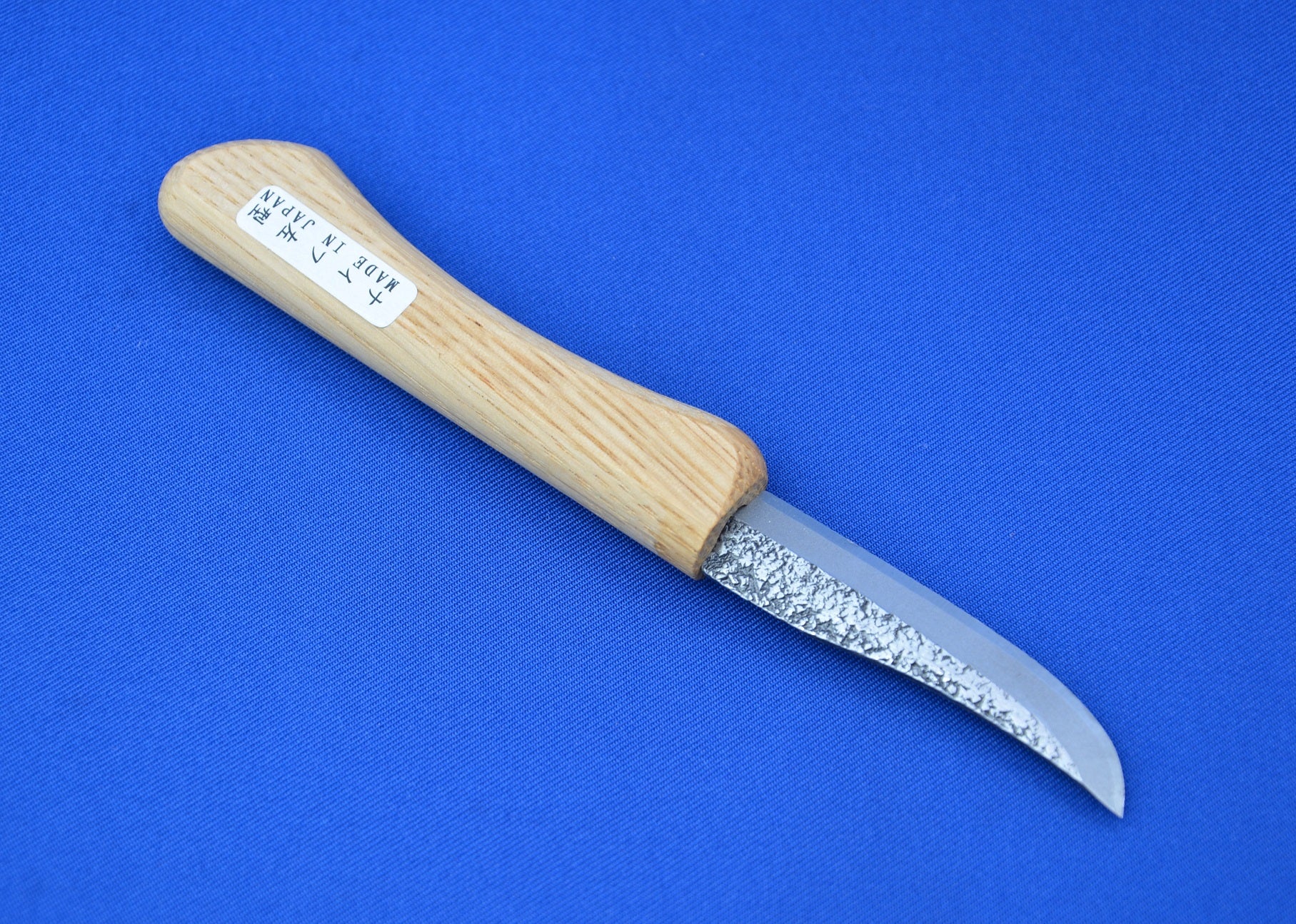 Wood Carving Knife - Clip Point Left