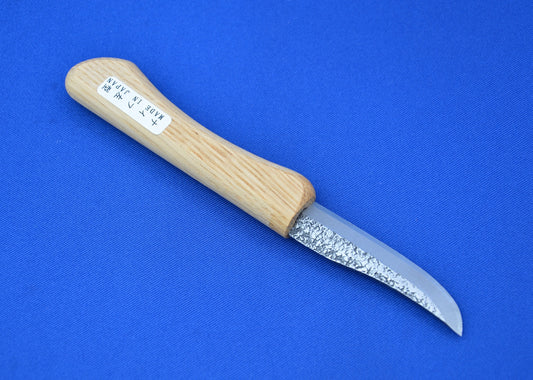 Wood Carving Knife - Clip Point Left