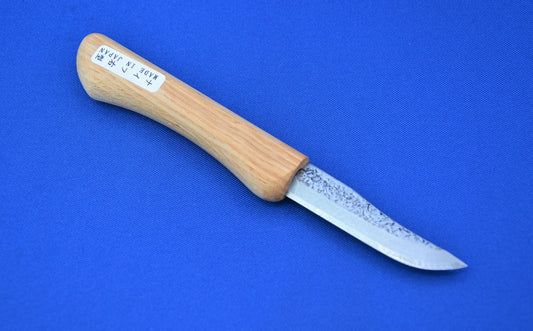 Wood Carving Knife - Clip Point Right