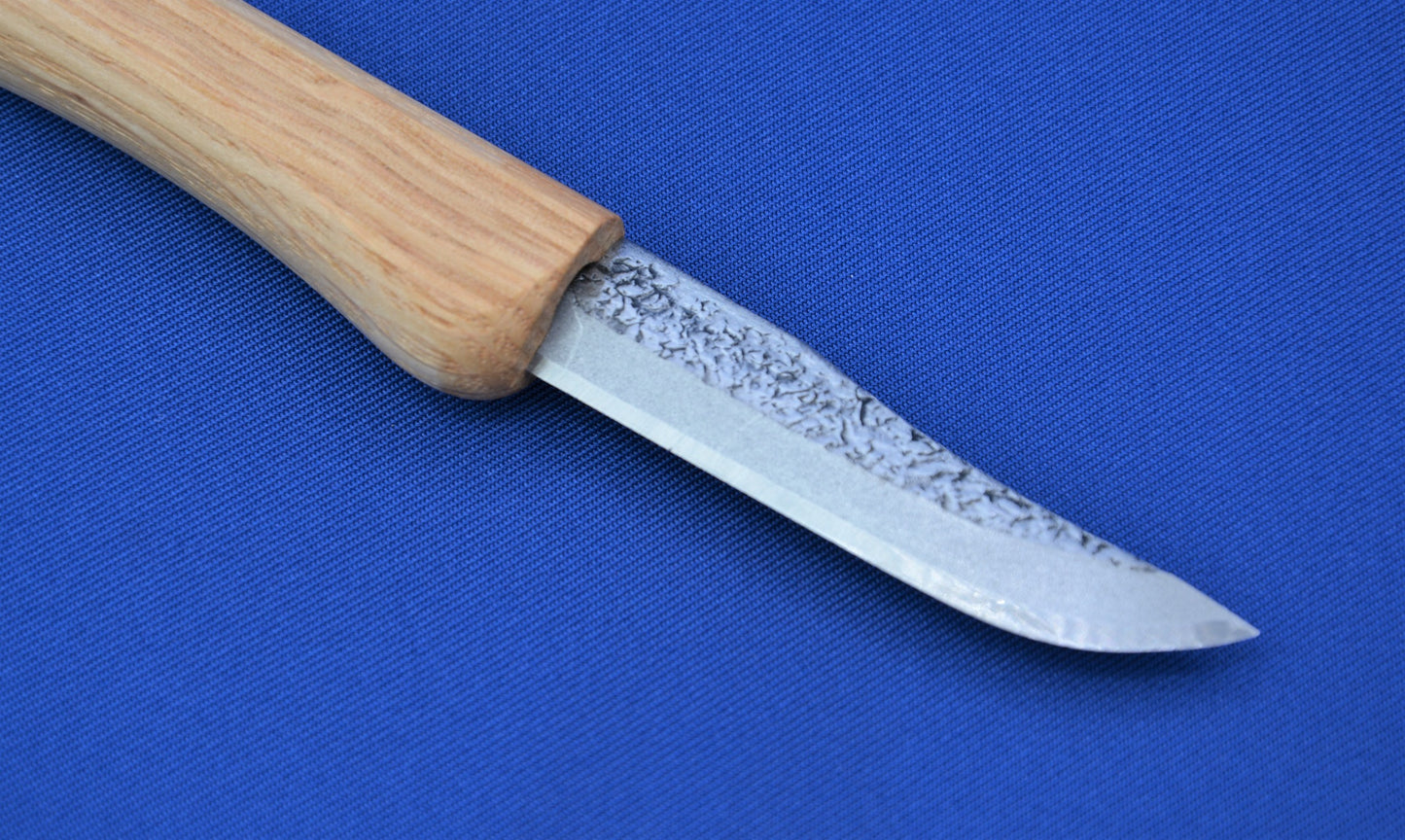 Wood Carving Knife - Clip Point Right